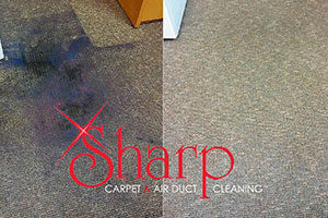 Carpet cleaning services by Sharp Carpet & Air Duct Cleaning in Omaha, NE