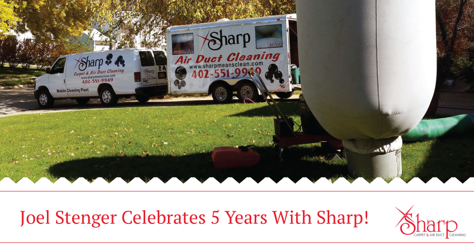 "Joel Stenger Celebrates 5 Years With Sharp!"